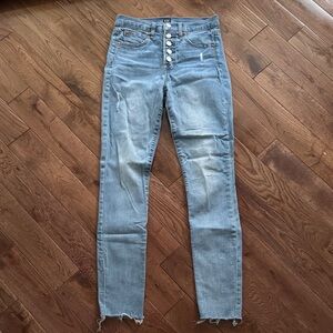 GAP Light Blue True Skinny Jeans